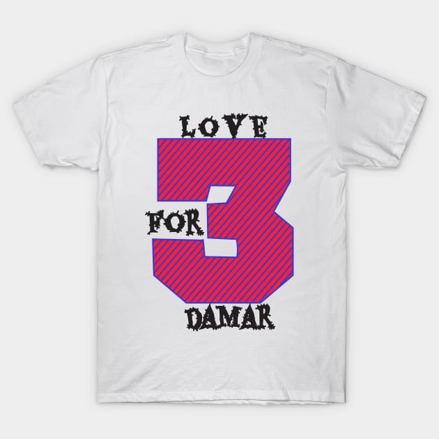 love for damar T-Shirt by smile_zaho